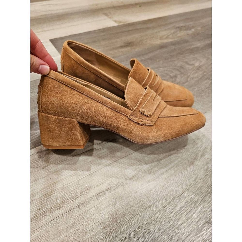 Chinese Laundry Women's Tan Marilyn Block Heel Clogs - Picture 11 of 12